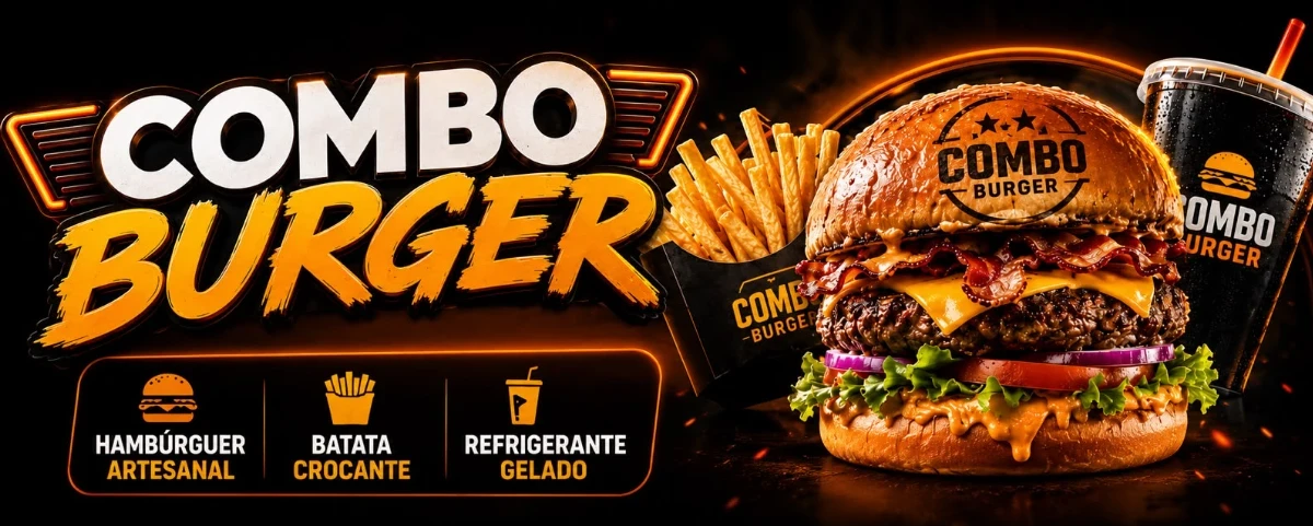 Banner Combo Burger