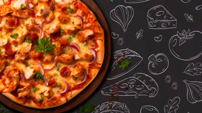 Banner LA PIZZA