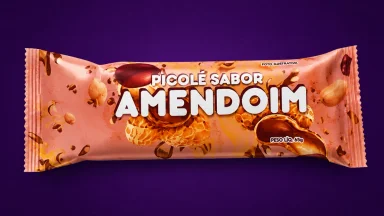 Picolé de amendoim
