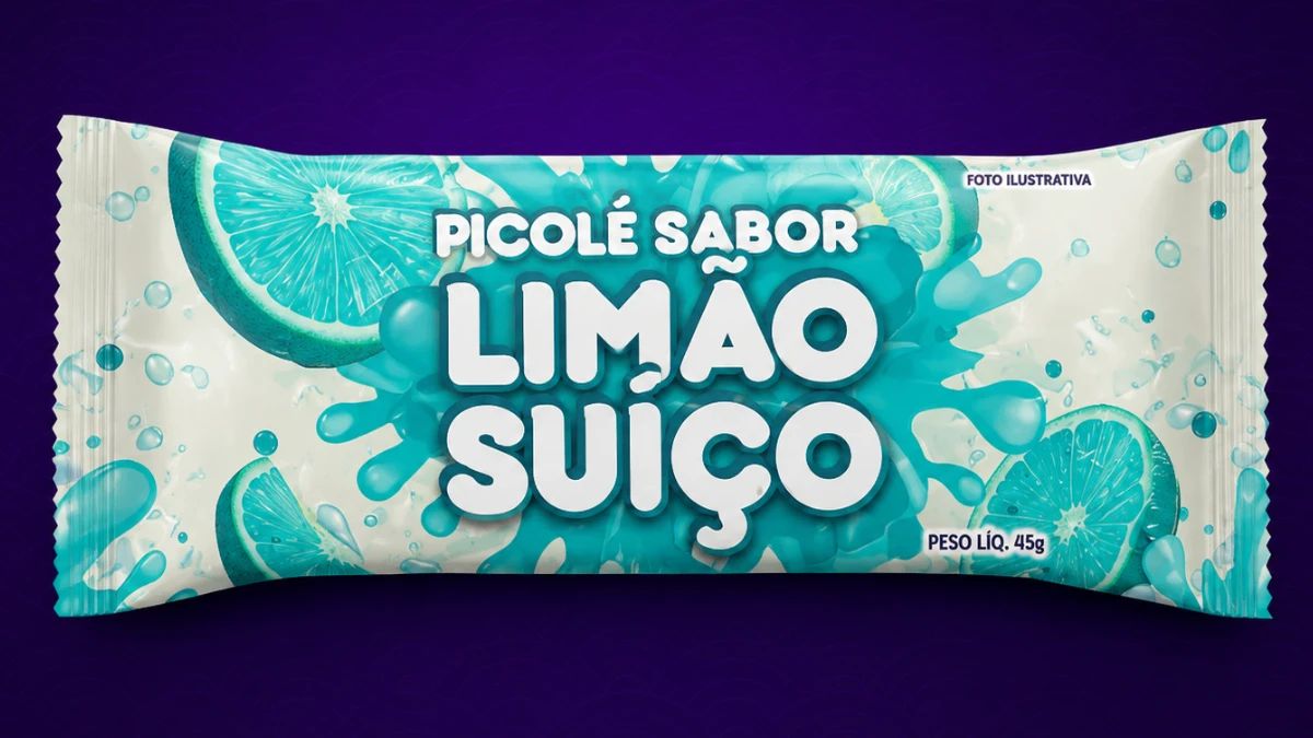 Picolé de Limão suiço