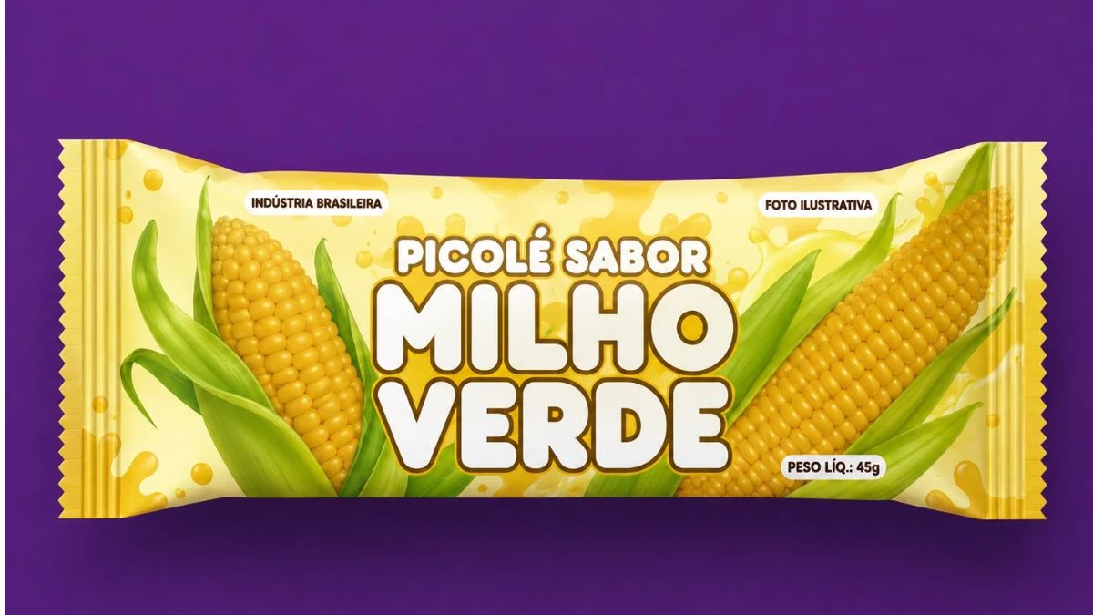 Picolé de Milho verde