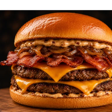 Bacon e Cheddar Burguer