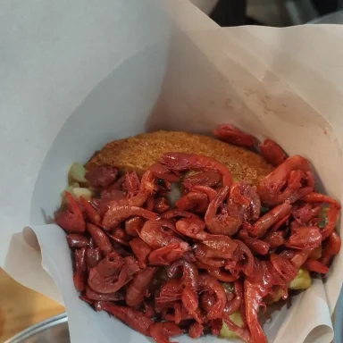 Acarajé do Boca com Camarão Água Doce
