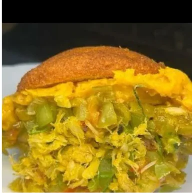 Acarajé do Boca com bacalhau