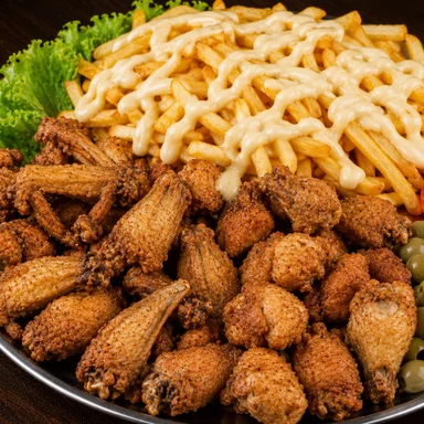 Frango à Passarinho com Fritas 500 g