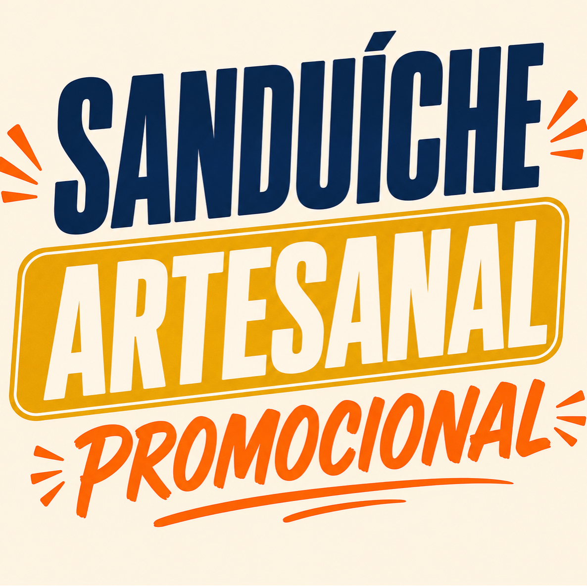 Sanduíche Artesanal Promocional