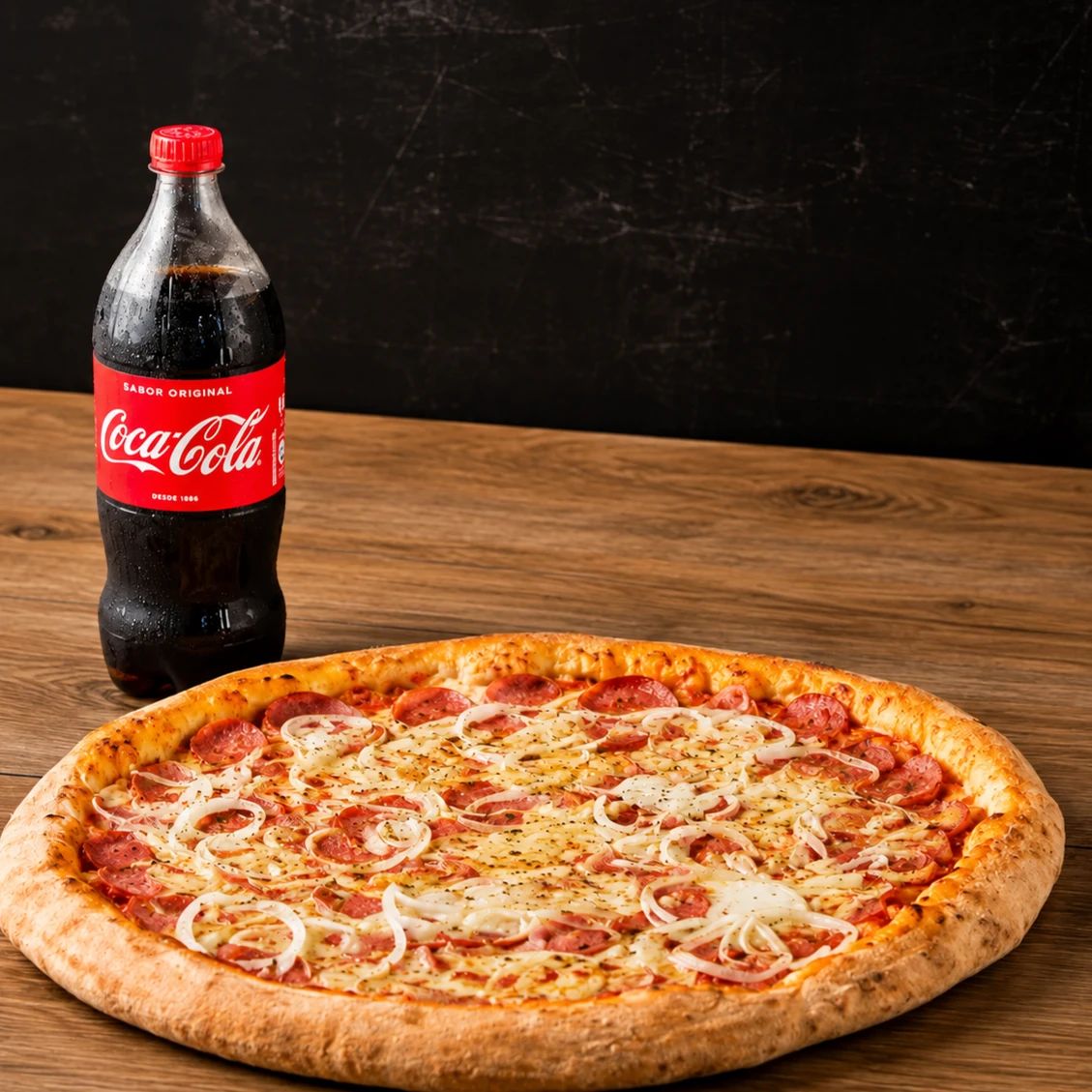COMBO ECONOMICO: Pizza Grande + Refri 1L