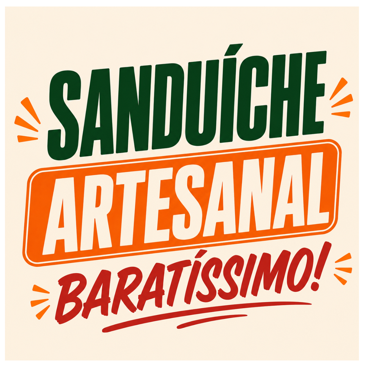 Sanduíche Baratíssimo 