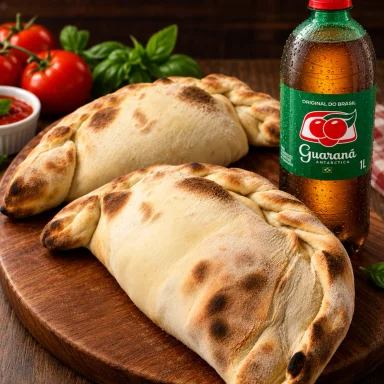 COMBO 2 CALZONES: 2 Calzones + Refri 1L