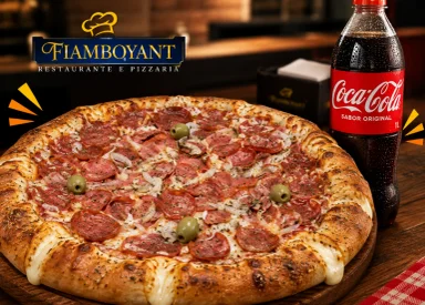 Combo econômico ( Pizza Grande + borda recheada + refri 1L )