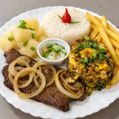 Jantinha de Bife Bovino Acebolado