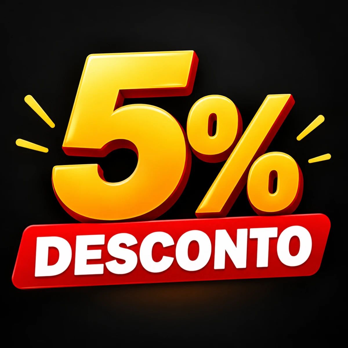 5% de Desconto no Sábado e Domingo
